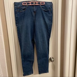 Mossimo High Waisted Super Stretchy Jeans Size 18